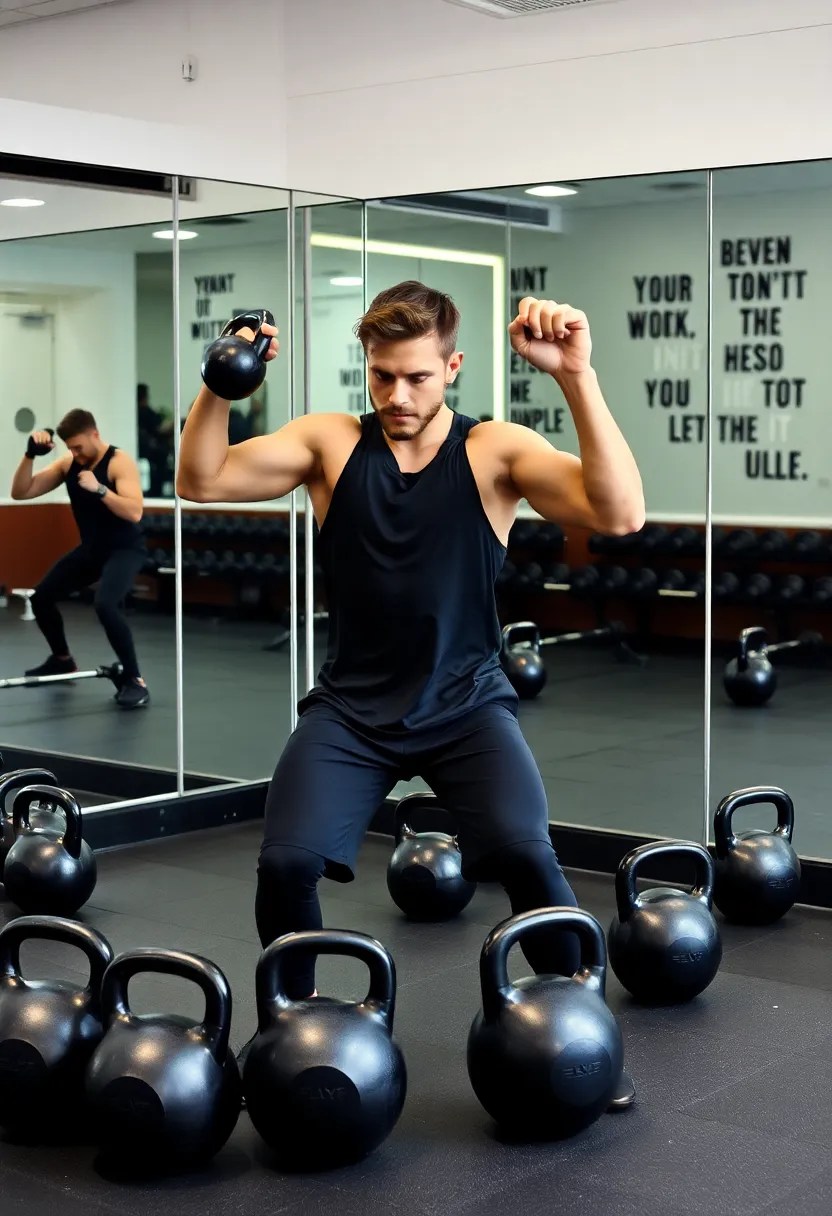 16 New Year Fitness Challenges to Get You Moving (You'll Love #3!) - 4. 10,000 Kettlebell Swings Challenge