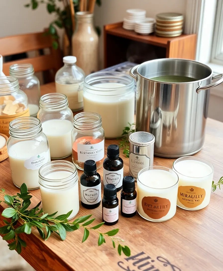 Catch the Crafting Wave: 7 Trending DIY Projects to Make Money This Year! - 1. Eco-Friendly Candles