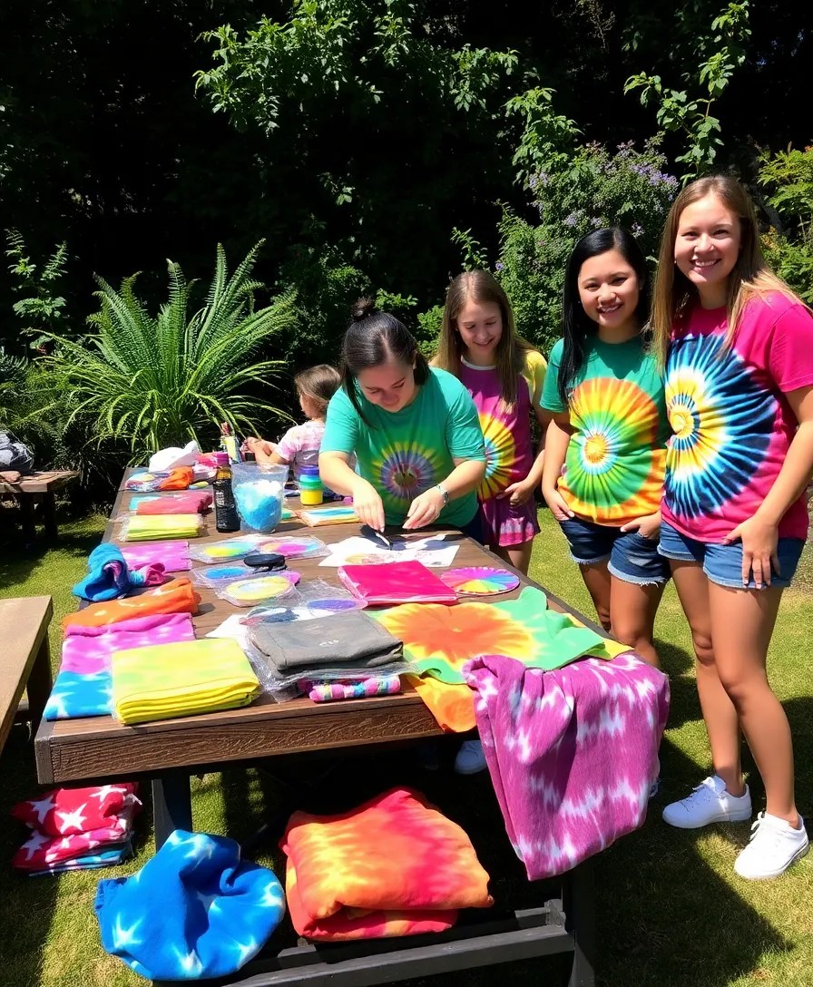 Catch the Crafting Wave: 7 Trending DIY Projects to Make Money This Year! - 2. Customized Tie-Dye Apparel