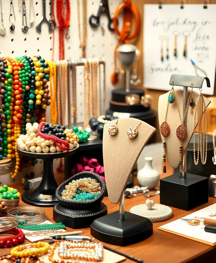 Catch the Crafting Wave: 7 Trending DIY Projects to Make Money This Year! - 4. Handmade Jewelry