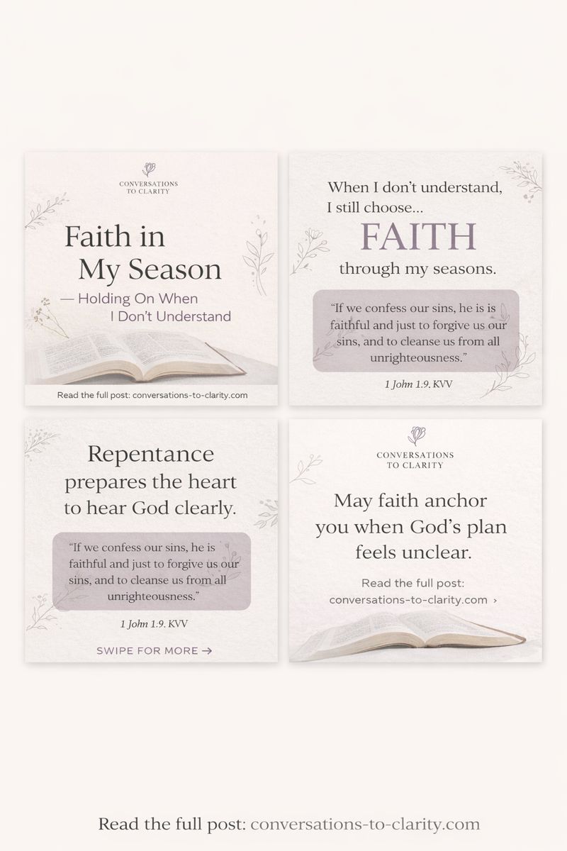 Faith in My Season: Holding On When Understanding&nbsp;Delays